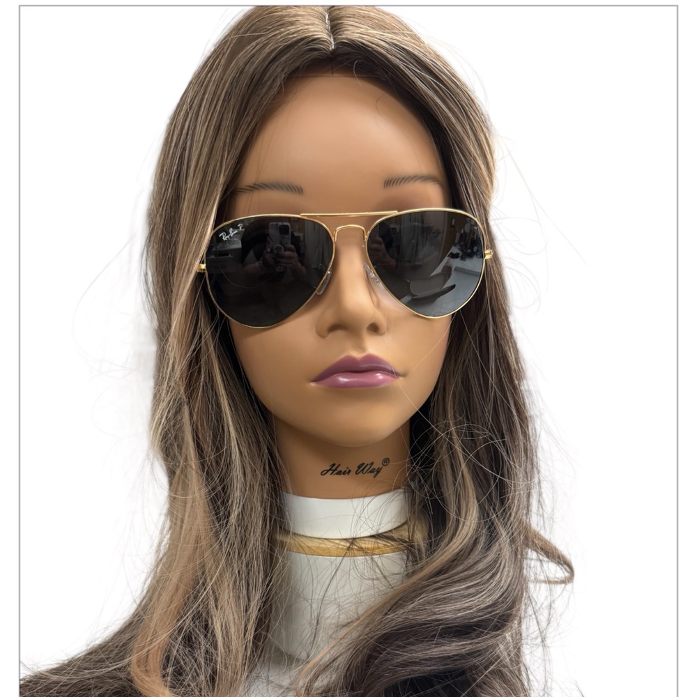 Ray-Ban Gold Frame Aviator Sunglasses Large Frames Vintage - Picture 3 of 14